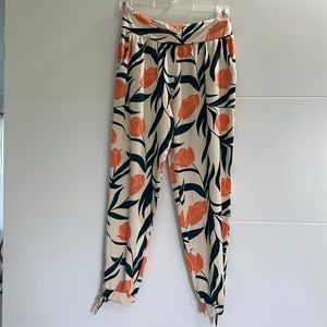 Fighting Eel floral joggers